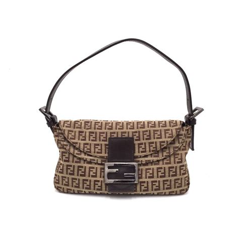 borsa fendi grande vintage|fendi double flap bag.